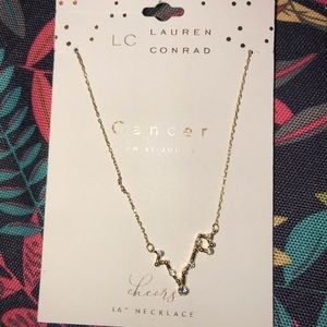 Cancer Zodiac Sign Necklace